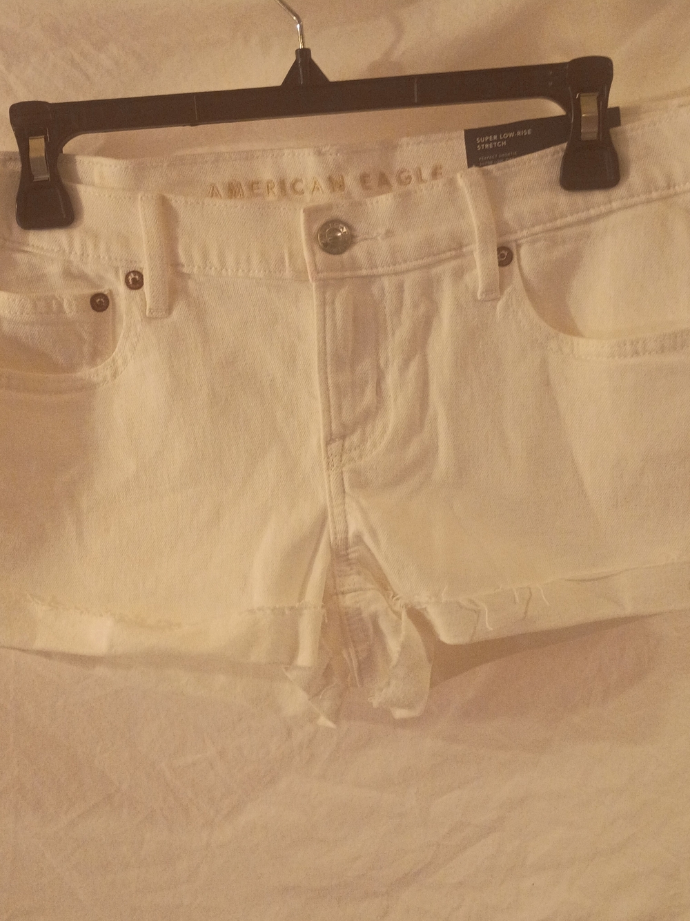 American Eagle Outfitters White Jean Shorts